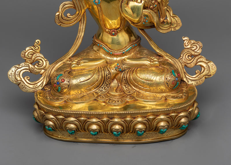 The Quintessential 5-Bodhisattva Set in Triple-Layered Gold | Sacred Assembly