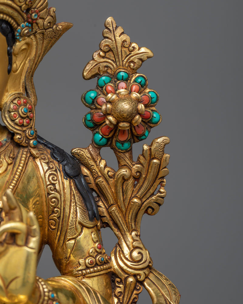 The Quintessential 5-Bodhisattva Set in Triple-Layered Gold | Sacred Assembly