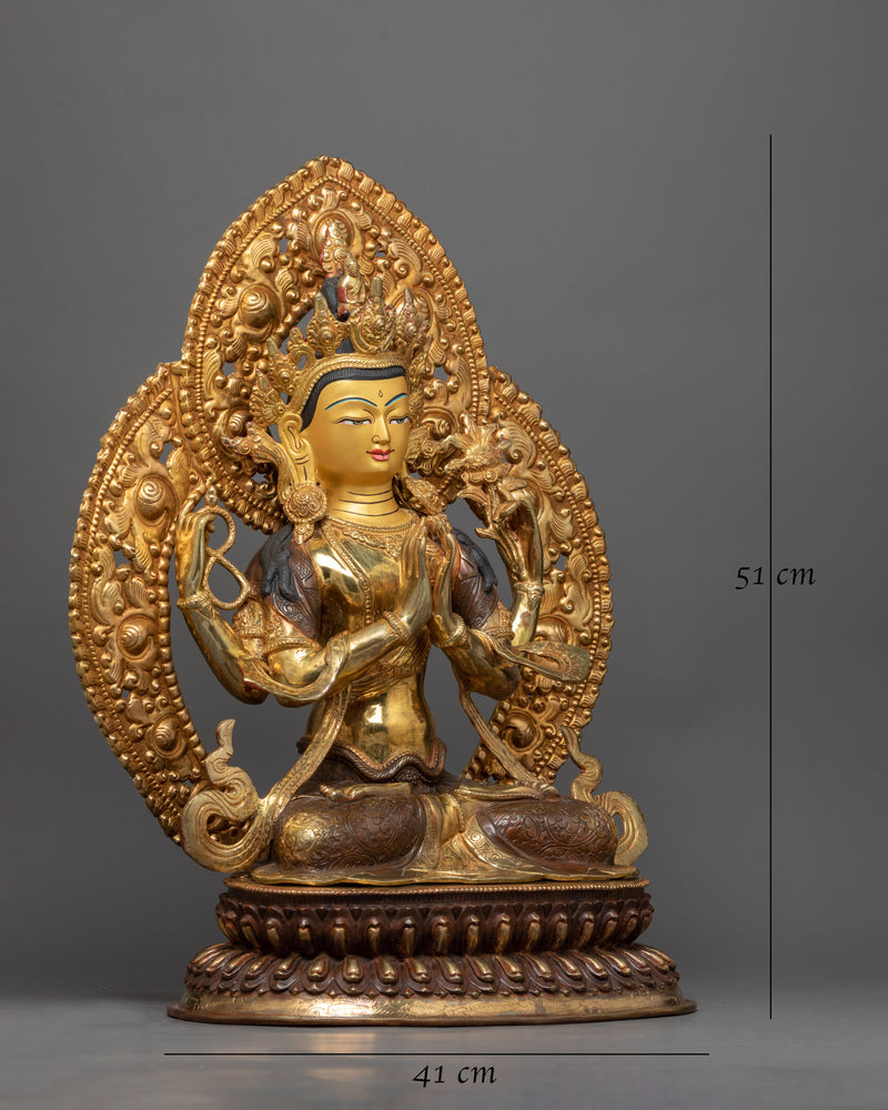 chenrezig-bodhisattva idol