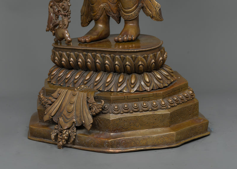 Standing Chenrezig Padmapani Statue | Elevate Your Space with the Majestic Sculpture