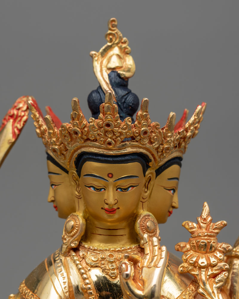 maha-manjushri-sculpture