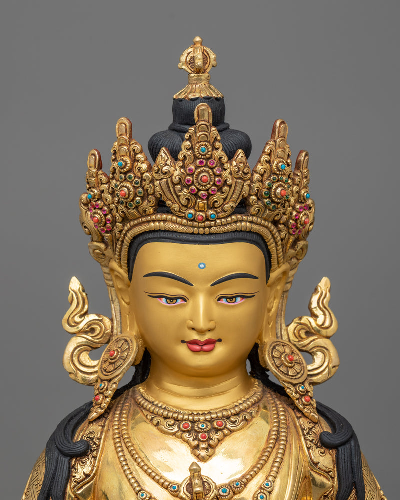 Six Bodhisattva Set in 24K Gold | Sanctuary of Enlightenment