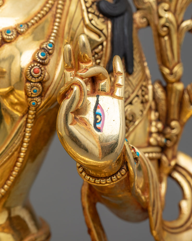 Six Bodhisattva Set in 24K Gold | Sanctuary of Enlightenment