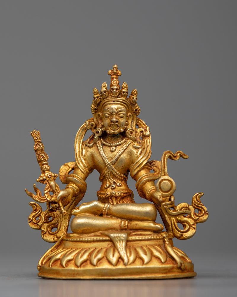 Sacred Ensemble: Guru Rinpoche and His 8 Manifestations | Spiritual Journey in Gold