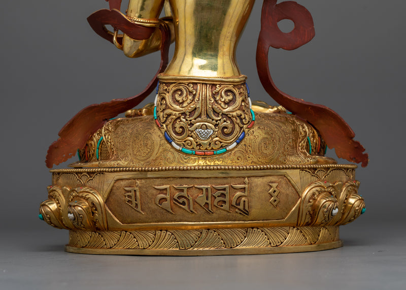 The Deity of Knowledge Manjushri Statue | Symbol of Wisdom and Enlightenment