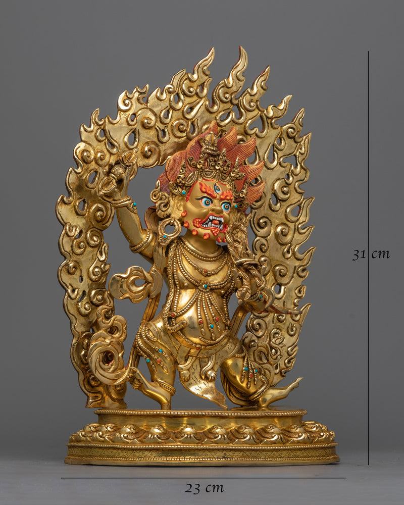 Heruka Vajrapani Statue | Manifestation of Fearlessness and Spiritual Power