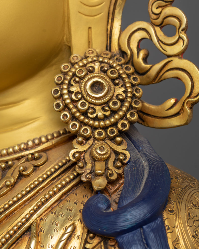 Four Arms Boddhisatva Chenrezig Statue | A Radiant Beacon of Compassion and Wisdom