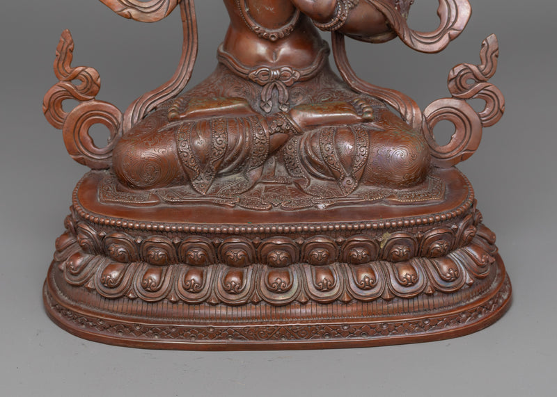 Knowledge Deity Manjushri Statue | Embodiment of Wisdom and intelligence