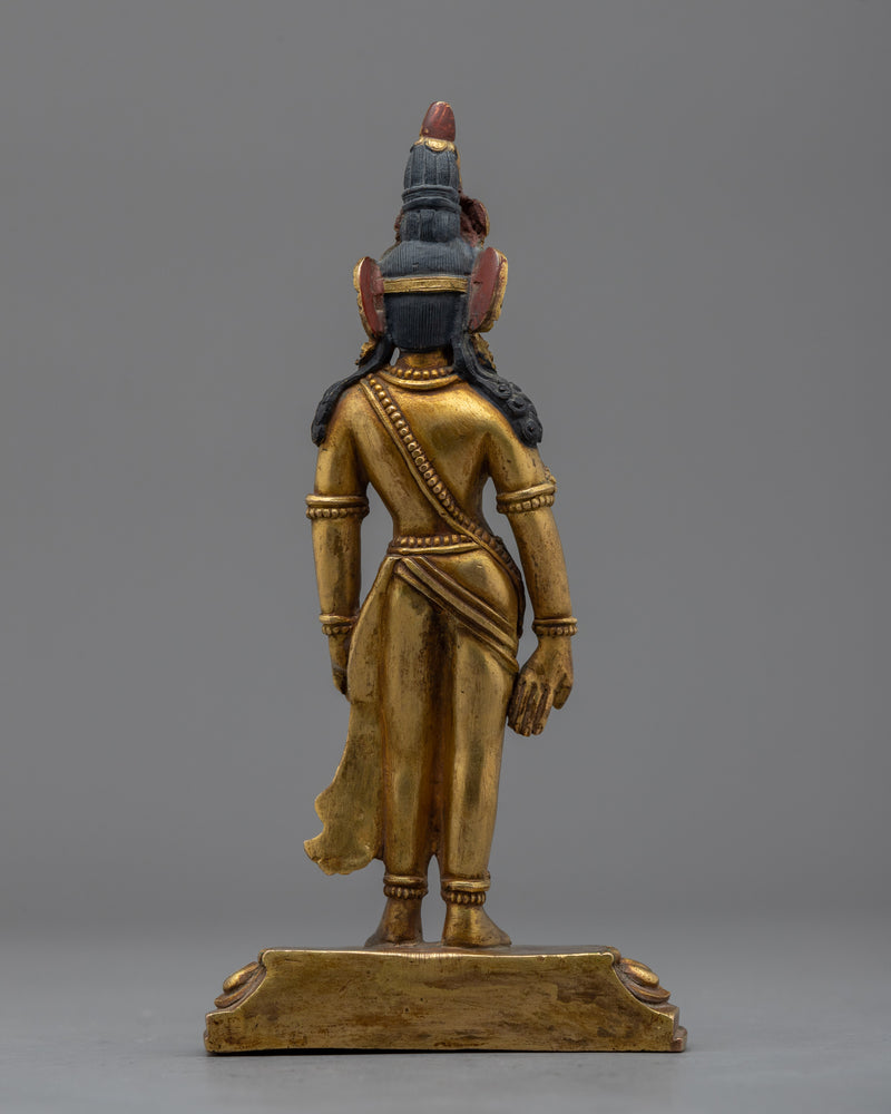 Standing Lokeshvara Bodhisattva Statue | Chenrezig Radiating Compassion and Enlightenment