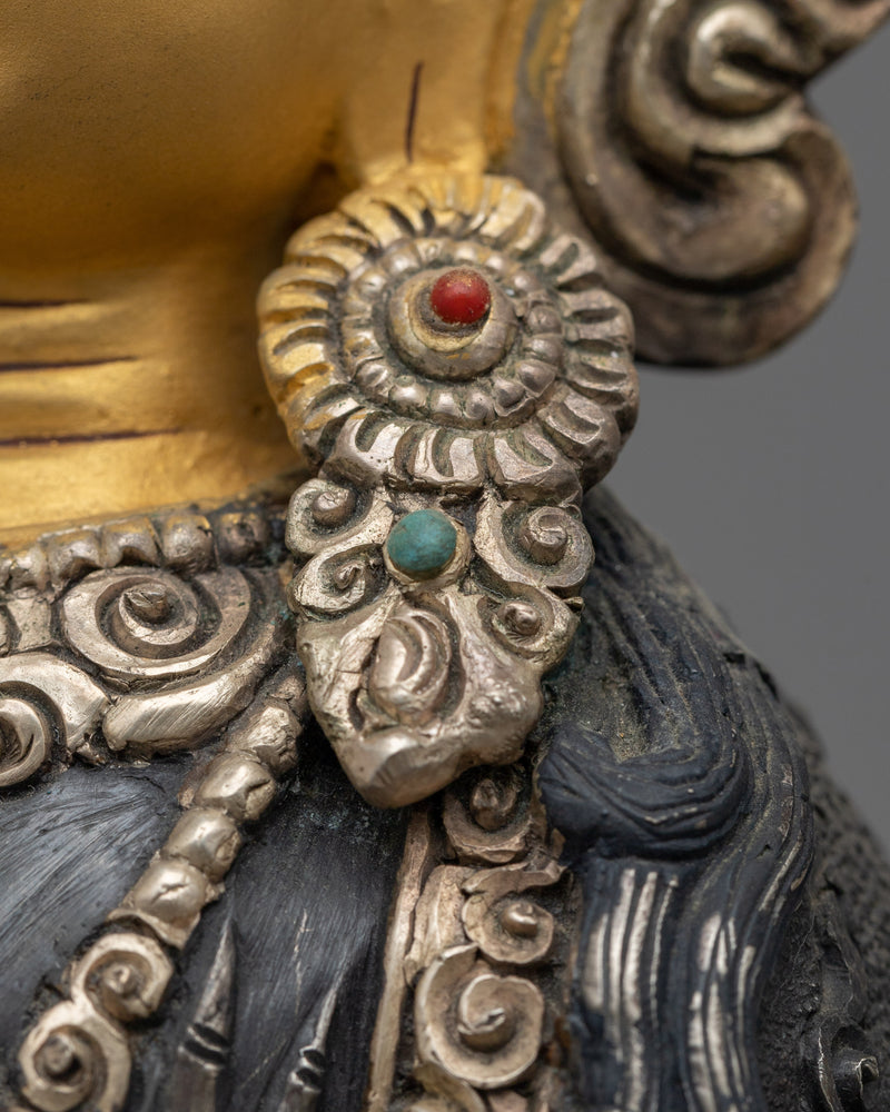 Chenrezig Oxidized Figurine | Symbol of Compassion and Enlightenment