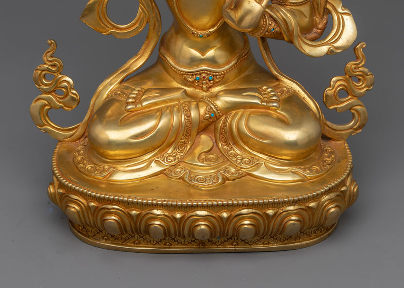 Deity of Wisdom Manjushri Statue | Symbol of Enlightened Knowledge