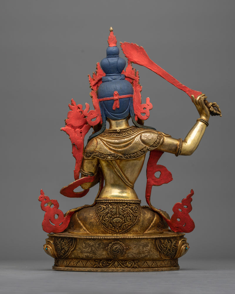 Bodhisattva Deity Manjushri | Embodiment of Spiritual Enlightenment