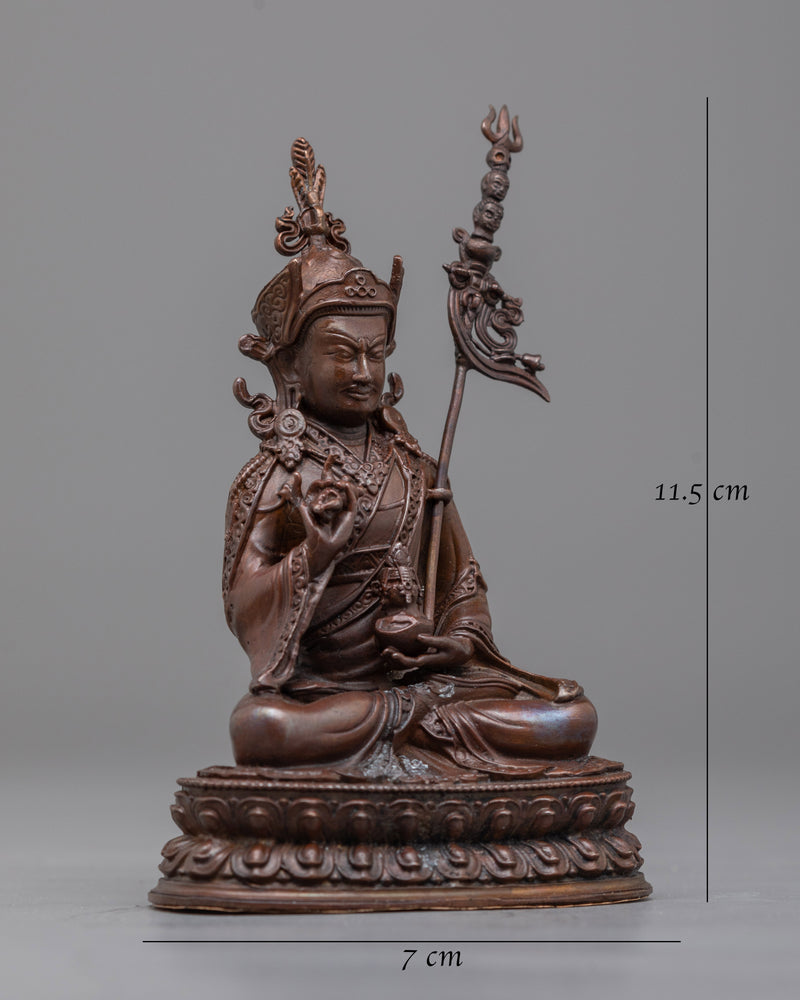 Guru Rinpoche Miniature Figure | Essence of Spiritual Mastery