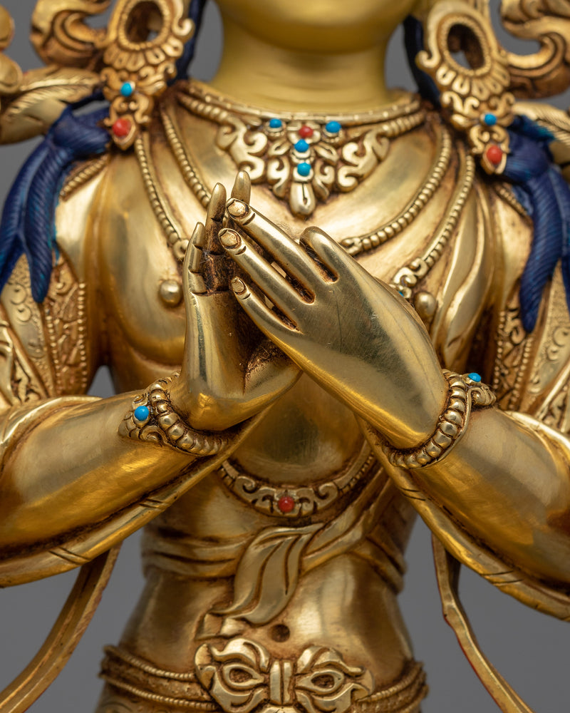 Tikshna Manjughosha Statue | Channeling the Radiant Wisdom