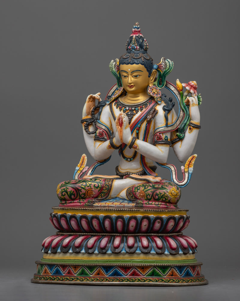 chenrezig-white-figurine