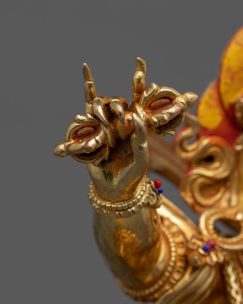 Wrathful Vajrapani Figure | Embrace Strength and Protection