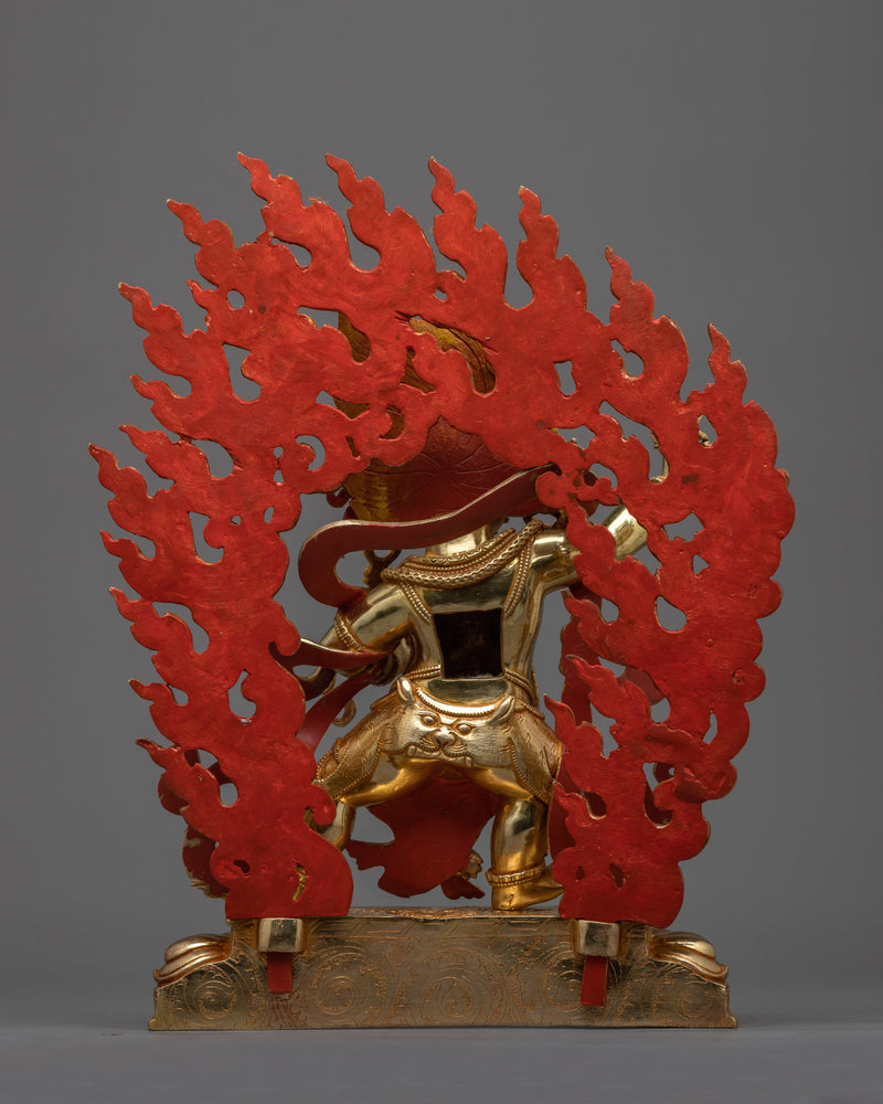 Wrathful Vajrapani Figure | Embrace Strength and Protection