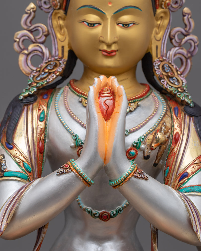 Serene Chenrezig Figure | Embrace Divine Compassion and Wisdom