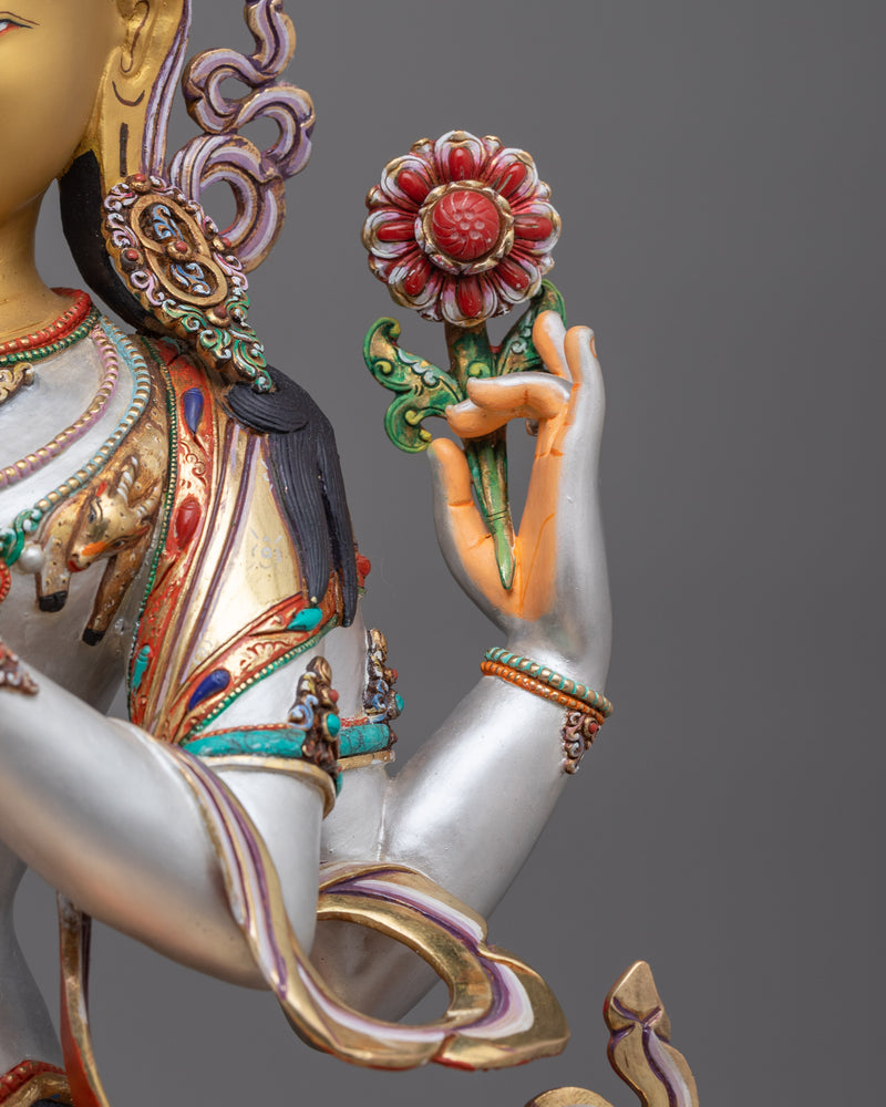 Serene Chenrezig Figure | Embrace Divine Compassion and Wisdom