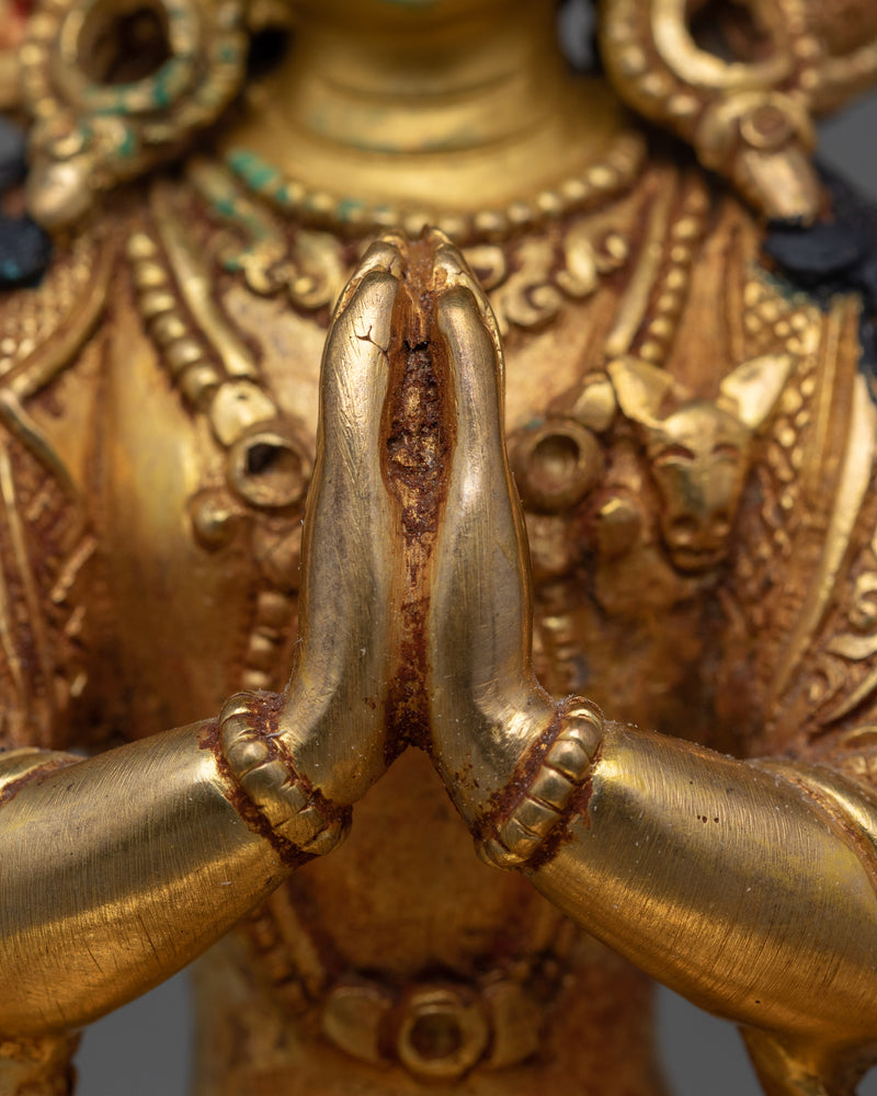 Chenrezig Relieving Deity Statue | Embrace Compassion and Relief