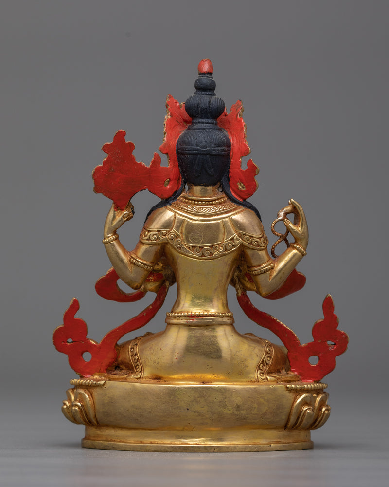 Chenrezig Relieving Deity Statue | Embrace Compassion and Relief