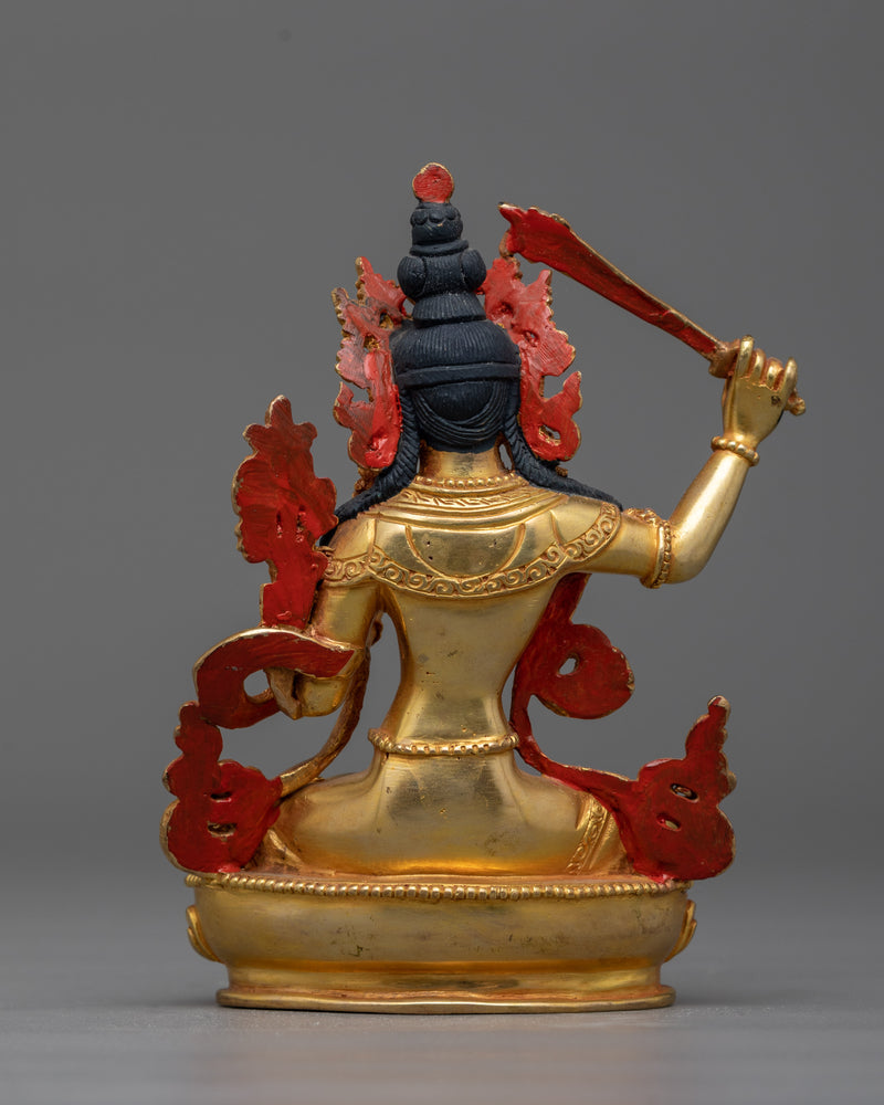 Manjushri Knowledge Deity Statue | Embodying the Wisdom of the Ancients