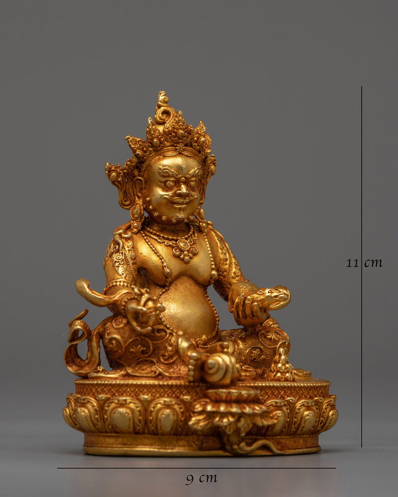 Machine-Molded Dzambhala Statue | Wealth Deity of Vajrayana Buddhism