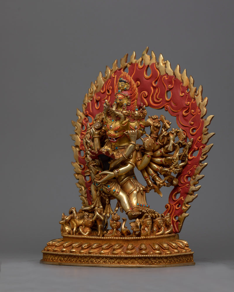 yamantaka-with-consort-figurine