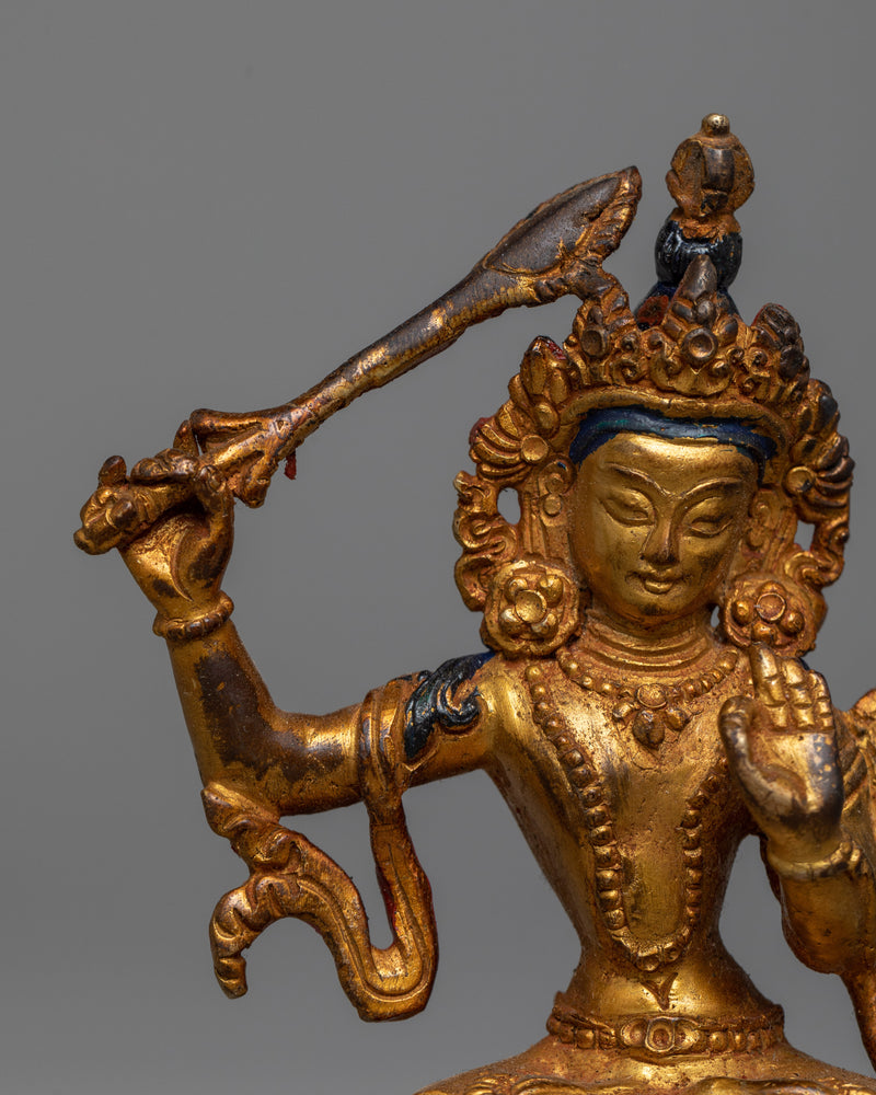 machine-made-manjushri-sculpture