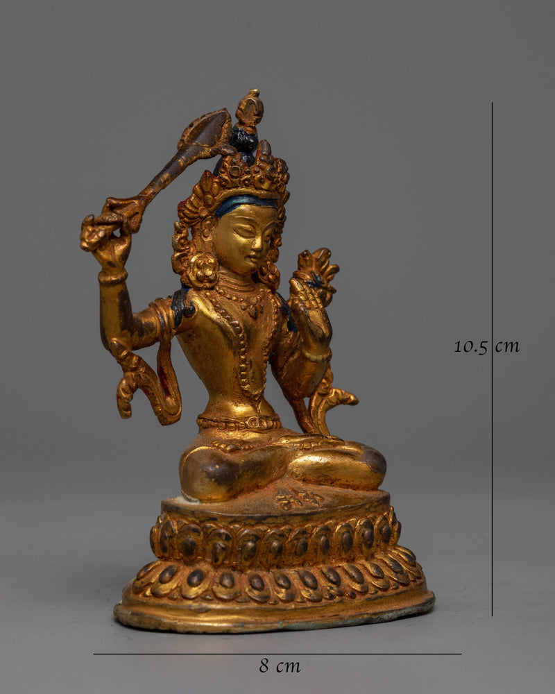 machine-made-manjushri-sculpture