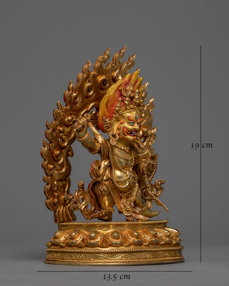 Radiant Thunderbolt Vajrapani Statue | A Symbol of Fearlessness