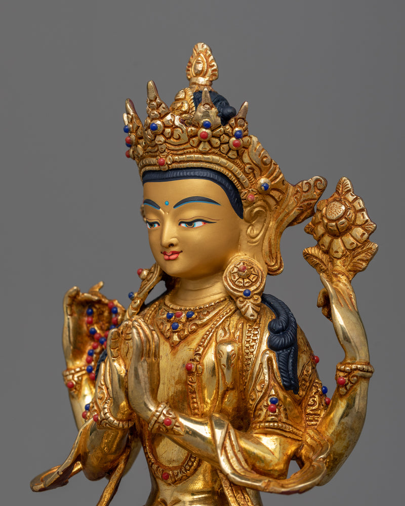 Serene Chenresig Statue | Channel of Divine Compassion