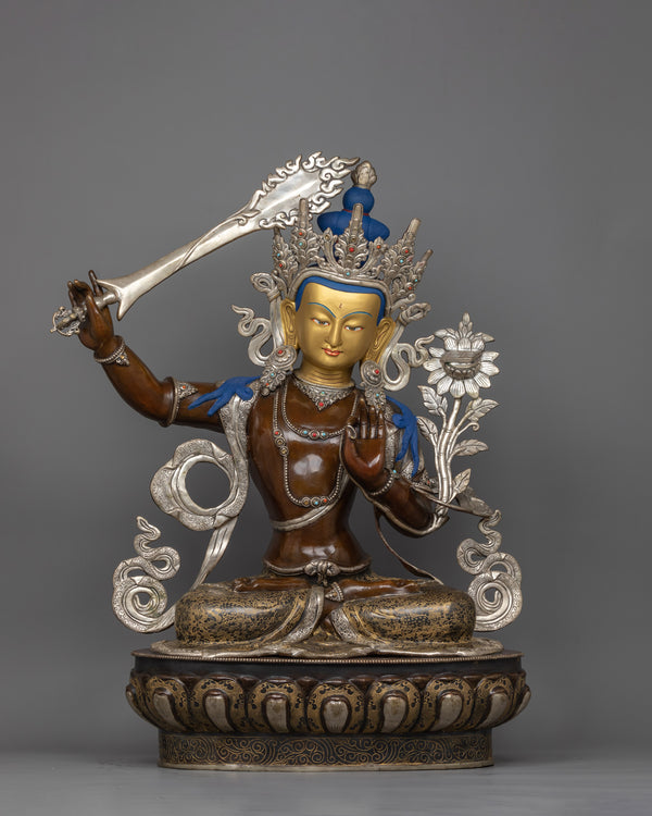 32.5 Inch Manjushri Sculpture