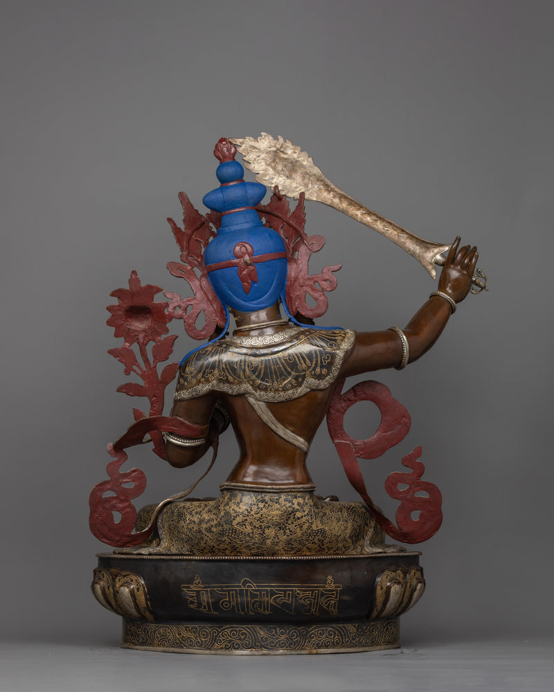 32.5 Inch Manjushri Sculpture