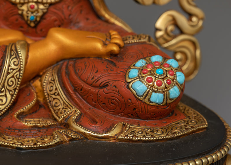 Handcrafted Spiritual Sculpture Manjushri | Wisdom and Insight