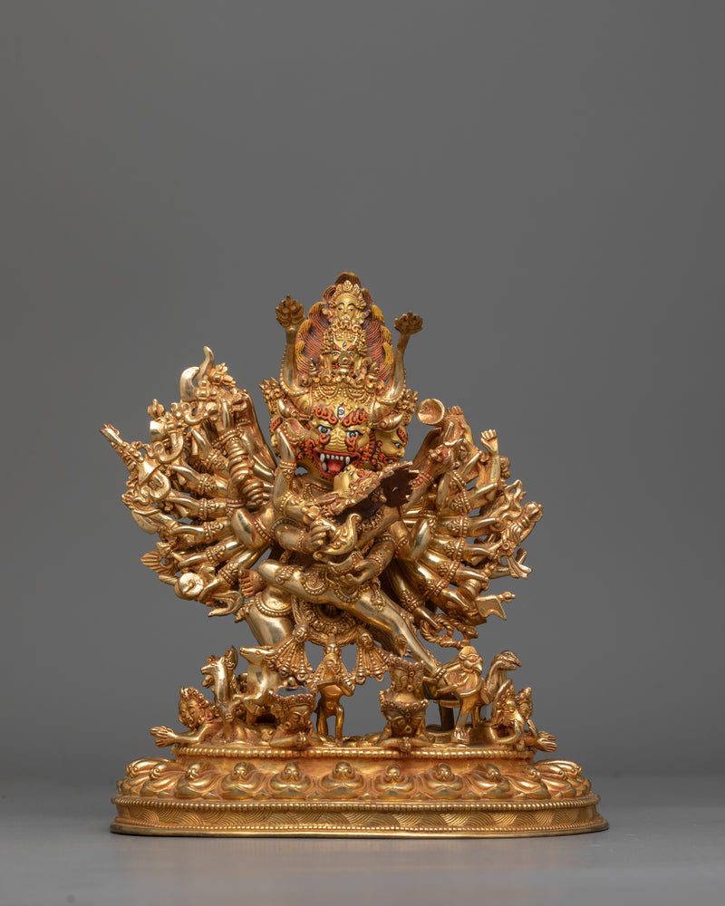 yamantaka-gold-gilded