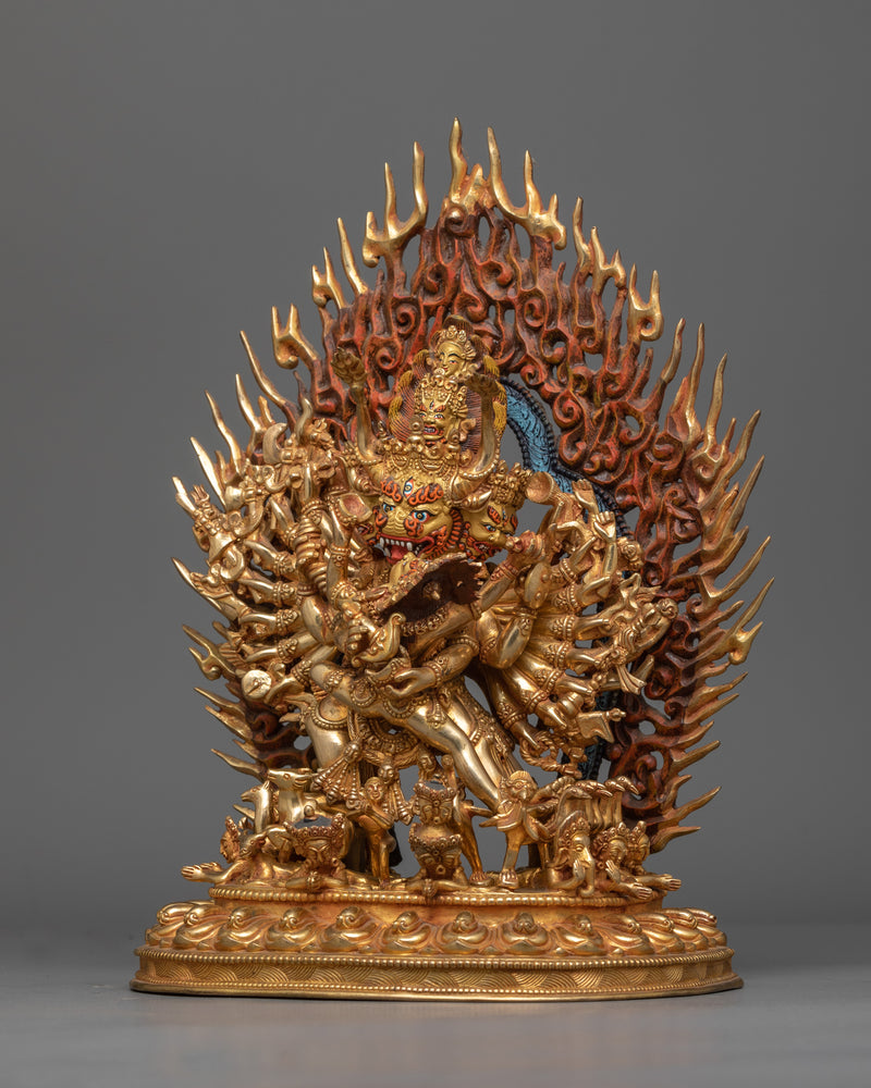 yamantaka-gold-gilded