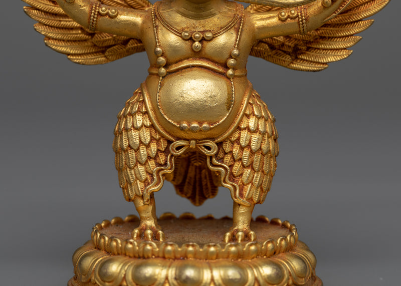 Machine-Molded Garuda Statue | A Symbol of Strength and Protection