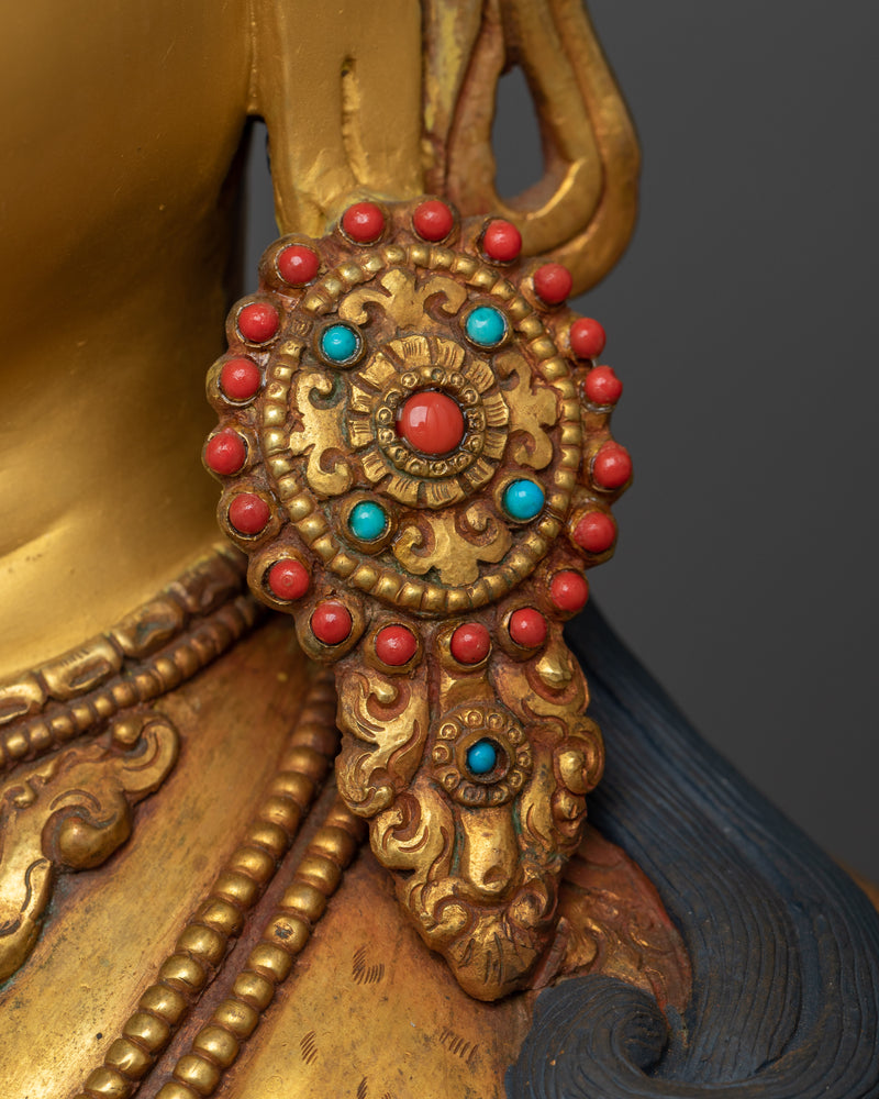 Serene Chenrezig Handcrafted Statue | Compassion in Every Detail