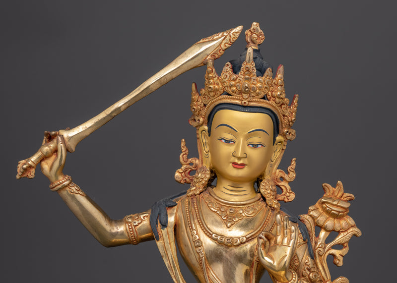 nepalese-handcrafted-manjushri-deity