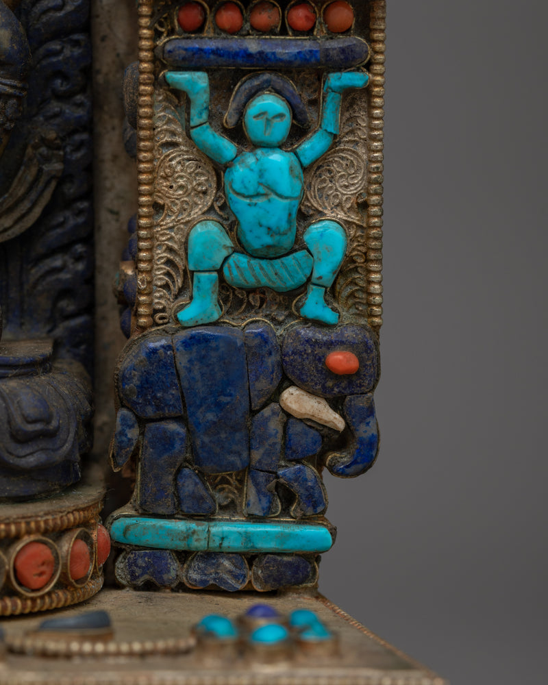 Chenrezig Stone Statue | A Sacred Embodiment of Compassion