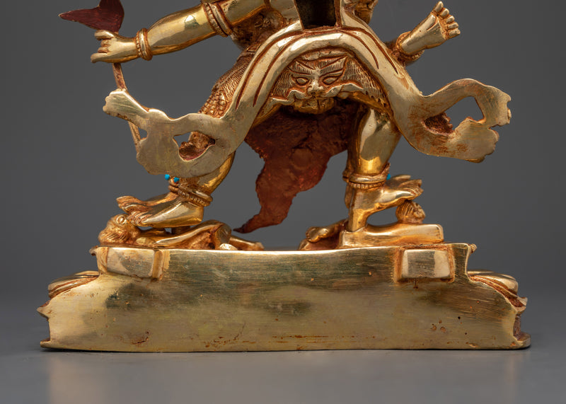 Vajrakilaya with Consort Copper Statue | The Fierce Protector and Remover of Obstacles