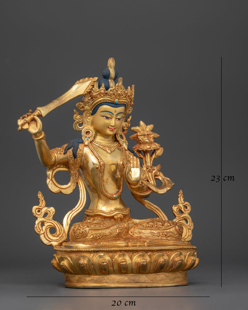 manjushri-spiritual sculpture