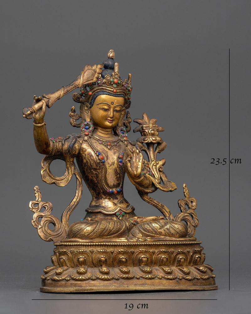 Sacred Manjushri Statue