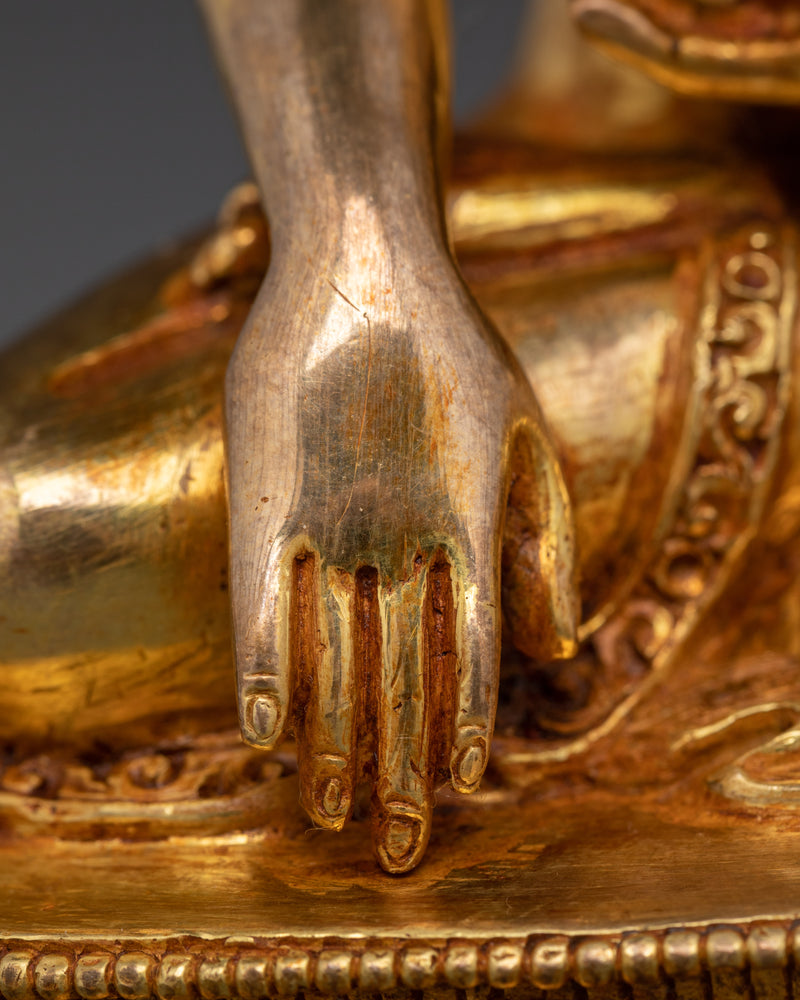 24K gold gilded Shakyamuni | Embodiment of Enlightenment and Serenity