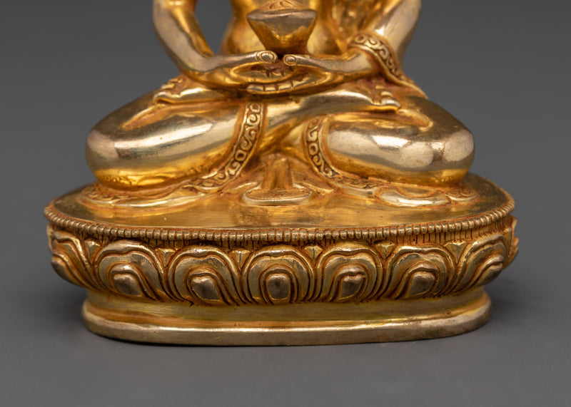 24K gold gilded Amitabha | Himalayan Art