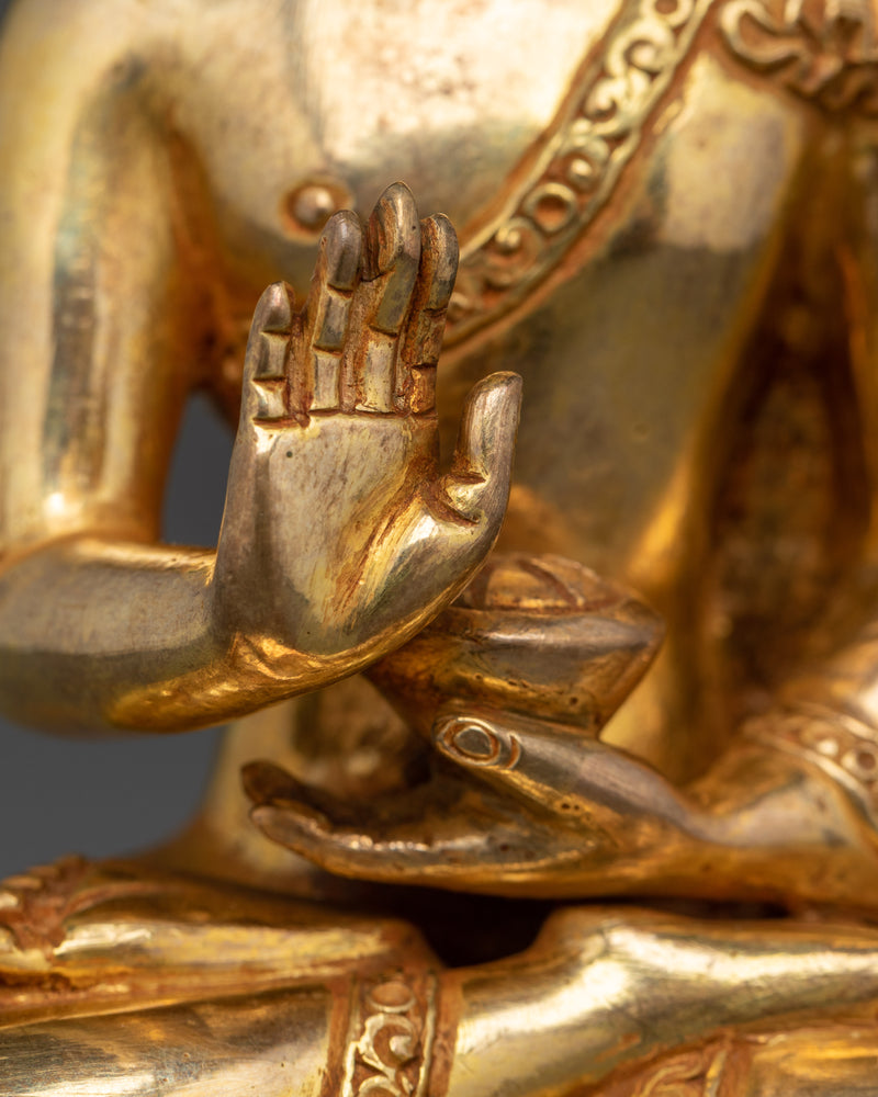 Five Dhyani Buddha Sculpture Set | The Fivefold Wisdom of Enlightenment