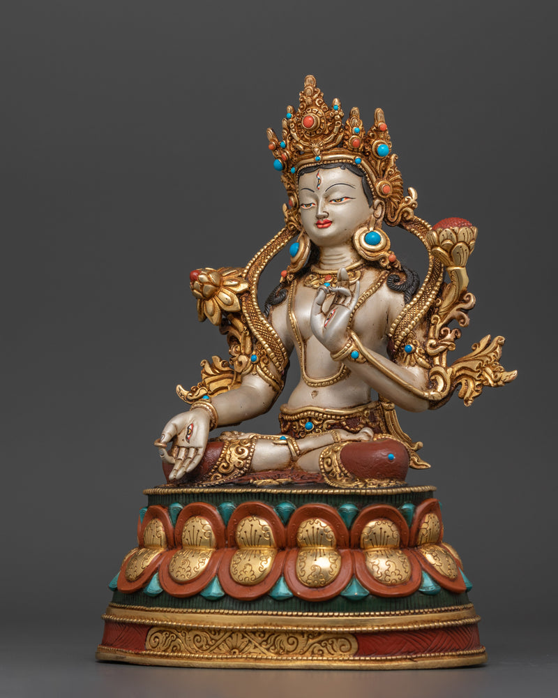 white-tara-buddha-figurine