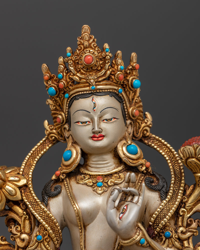 white-tara-buddha-figurine