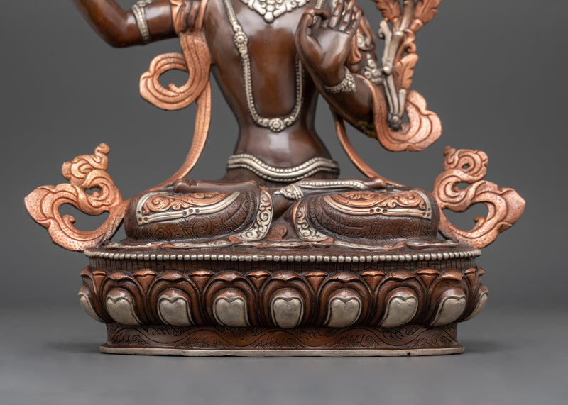 The Bodhisattva of Wisdom and Enlightenment | Manjushri Spiritual Statue